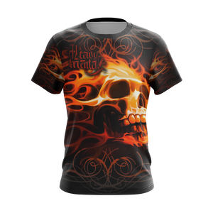 Heavy Metal Music Unisex 3D T-shirt   