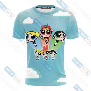 The Powerpuff Girls Unisex 3D T-shirt   