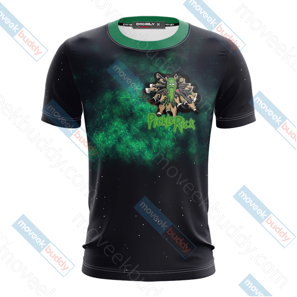 Rick and Morty Pickle Rick New Unisex 3D T-shirt