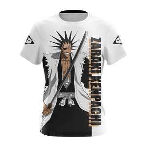 Bleach - Zaraki Kenpachi New Style Unisex 3D T-shirt   