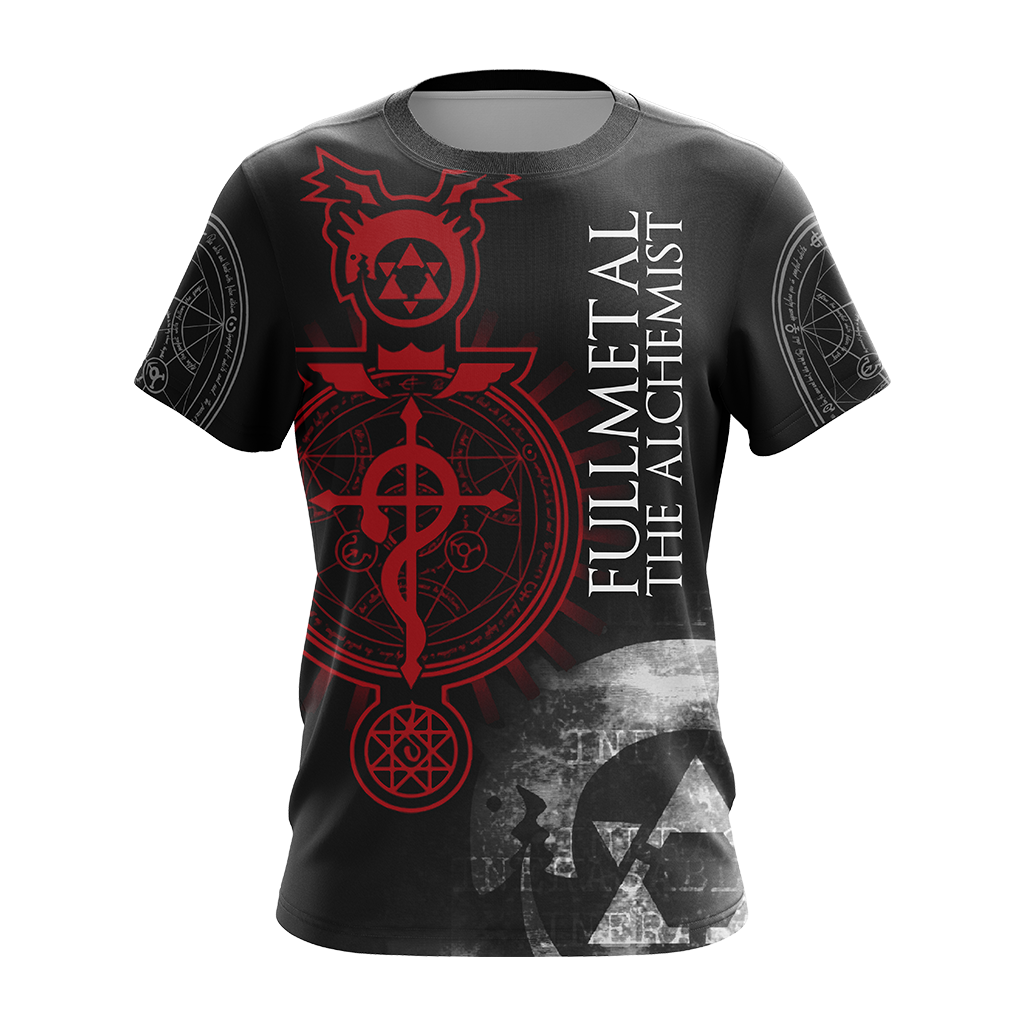 Fullmetal Alchemist symbols Unisex 3D T-shirt
