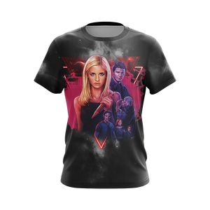 Buffy The Vampire Slayer New Look Unisex 3D T-shirt   