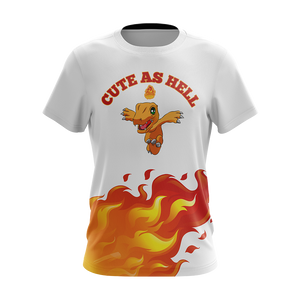 Digimon - Agumon Cute As Hell Unisex 3D T-shirt   