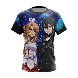 Sword Art Online Unisex 3D T-shirt   