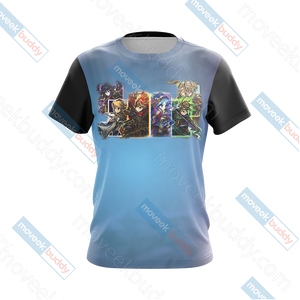 Brave Frontier Unisex 3D T-shirt   