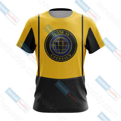 Red Dwarf - Floor 13 Canaries Unisex 3D T-shirt