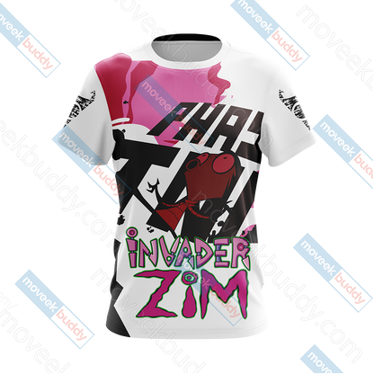 Invader ZIM Unisex 3D T-shirt
