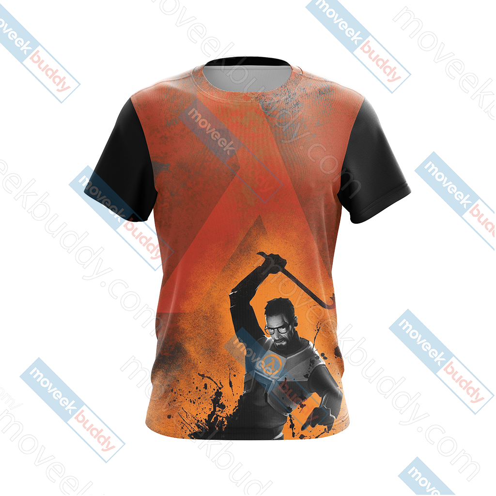 Half-Life New Look Unisex 3D T-shirt