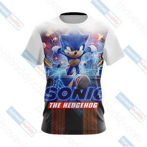 Sonic the Hedgehog (2020) Unisex 3D T-shirt   