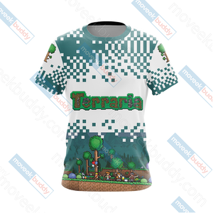 Terraria Unisex 3D T-shirt   