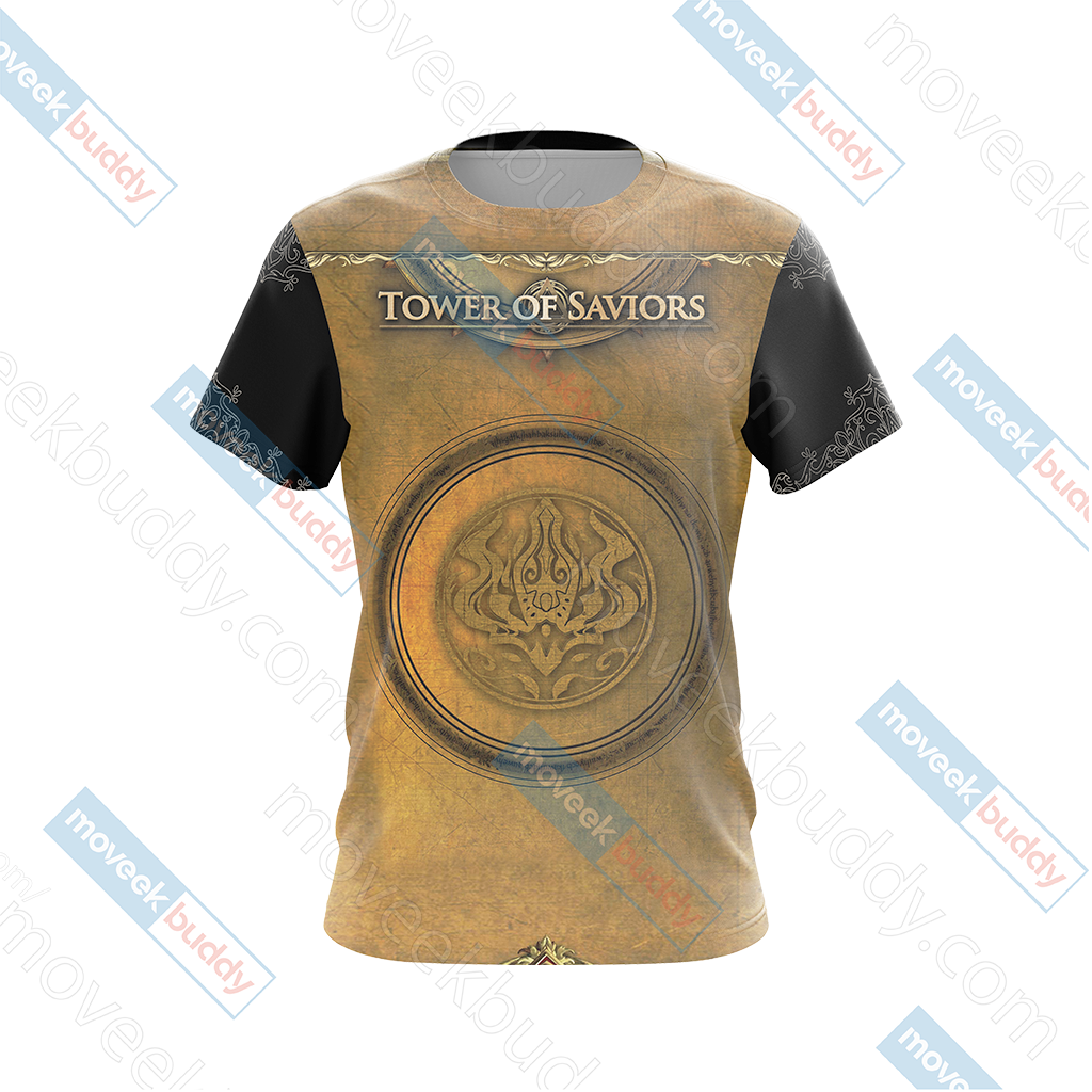 Tower of Saviors Unisex 3D T-shirt