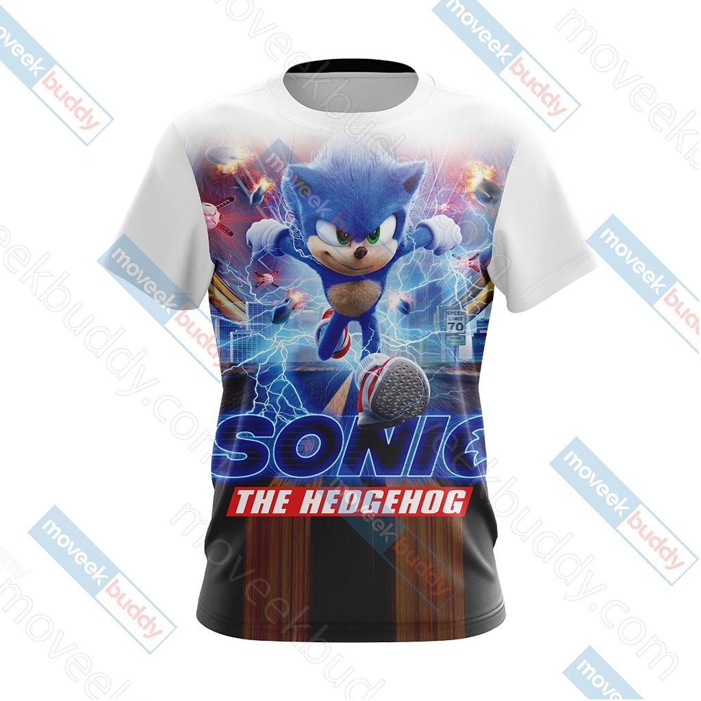 Sonic the Hedgehog (2020) Unisex 3D T-shirt   