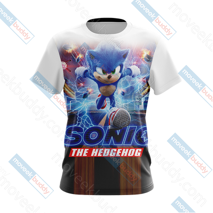 Sonic the Hedgehog (2020) Unisex 3D T-shirt   