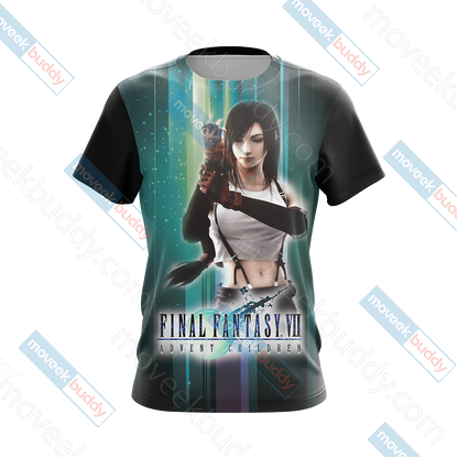 Final Fantasy VII - Tifa Lockhart Unisex Zip Hoodie T-shirt Pullover Hoodie