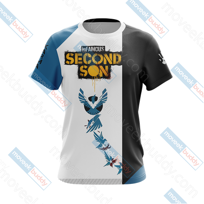 Infamous: Second Son - Karma Symbol Unisex 3D T-shirt   