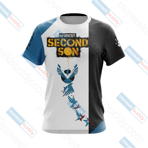 Infamous: Second Son - Karma Symbol Unisex 3D T-shirt   