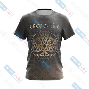 Vikings - Tree of life Unisex 3D T-shirt   