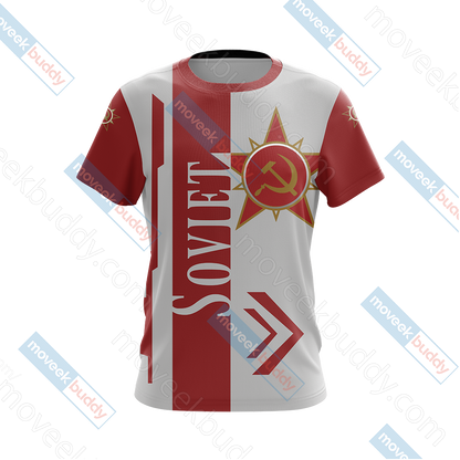 Command & Conquer - Soviet Unisex 3D T-shirt