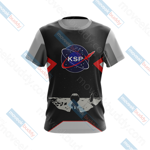 Kerbal Space Program Unisex 3D T-shirt   