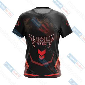 Wolfteam Unisex 3D T-shirt   