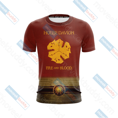 BattleTech - House Davion Unisex 3D T-shirt