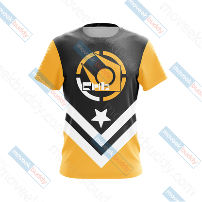 Half-life 2 - Combine Symbol Unisex 3D T-shirt