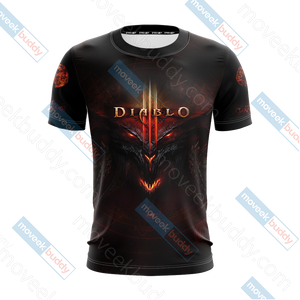 Diablo III New Unisex 3D T-shirt   