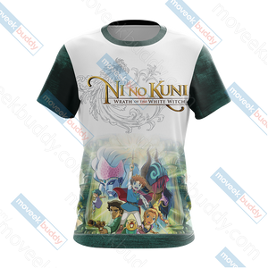 Ni no Kuni Unisex 3D T-shirt   