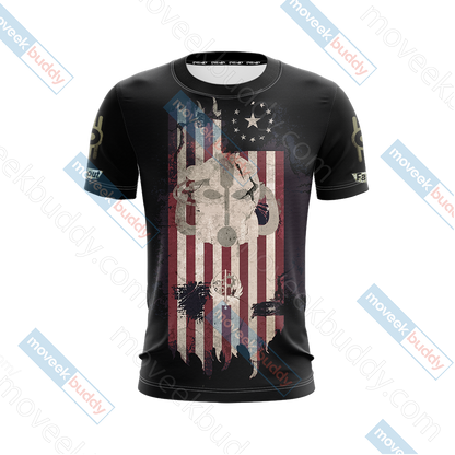 Fallout Brotherhood Of Steel New Unisex 3D T-shirt