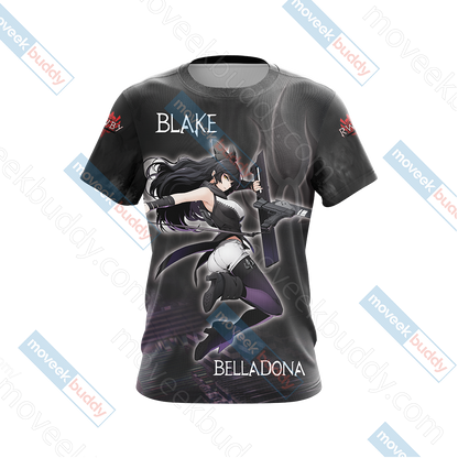 RWBY - Blake Belladonna New Version Unisex 3D T-shirt