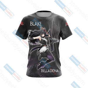 RWBY - Blake Belladonna New Version Unisex 3D T-shirt   