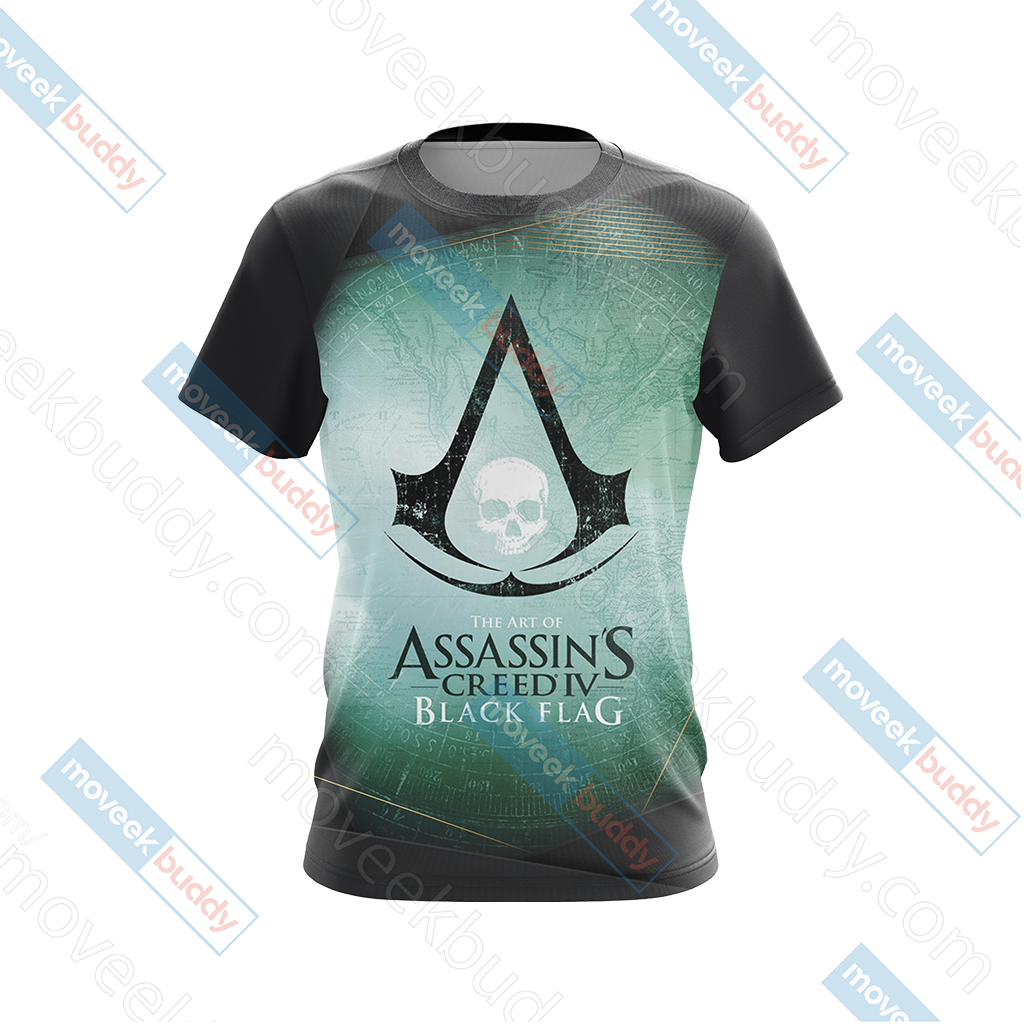Assassin’s Creed IV Black Flag Video Game Unisex 3D T-shirt
