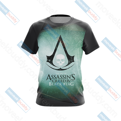 Assassin’s Creed IV Black Flag Video Game Unisex 3D T-shirt