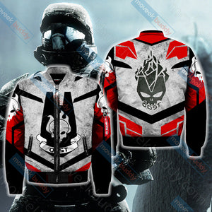 Halo - ODST Unisex 3D T-shirt Hoodie Tank Top Hawaiian Shirt Beach Shorts Joggers Bomber Jacket S 