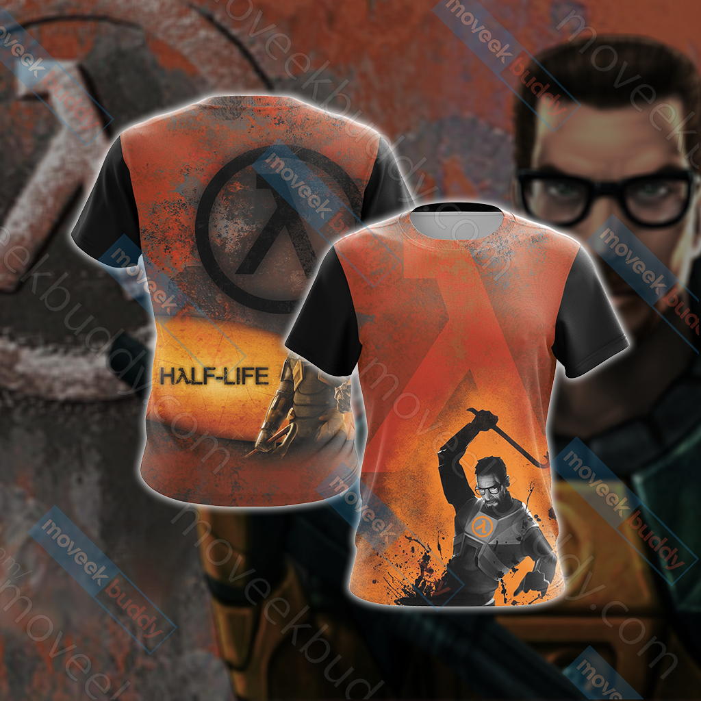 Half-Life New Look Unisex 3D T-shirt   