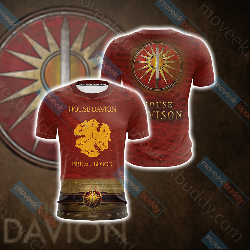 BattleTech - House Davion Unisex 3D T-shirt   