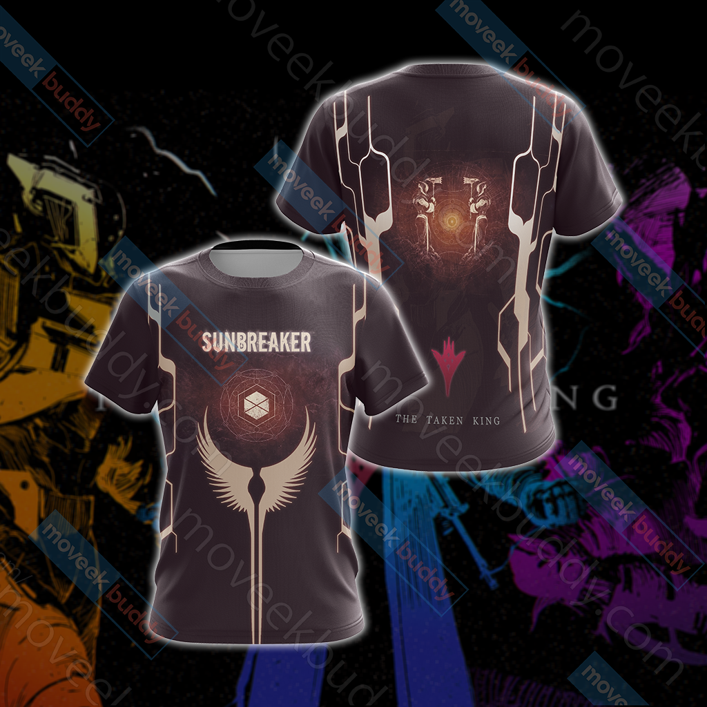 Destiny: The Taken King - Sunbreaker Unisex 3D T-shirt T-shirt S 