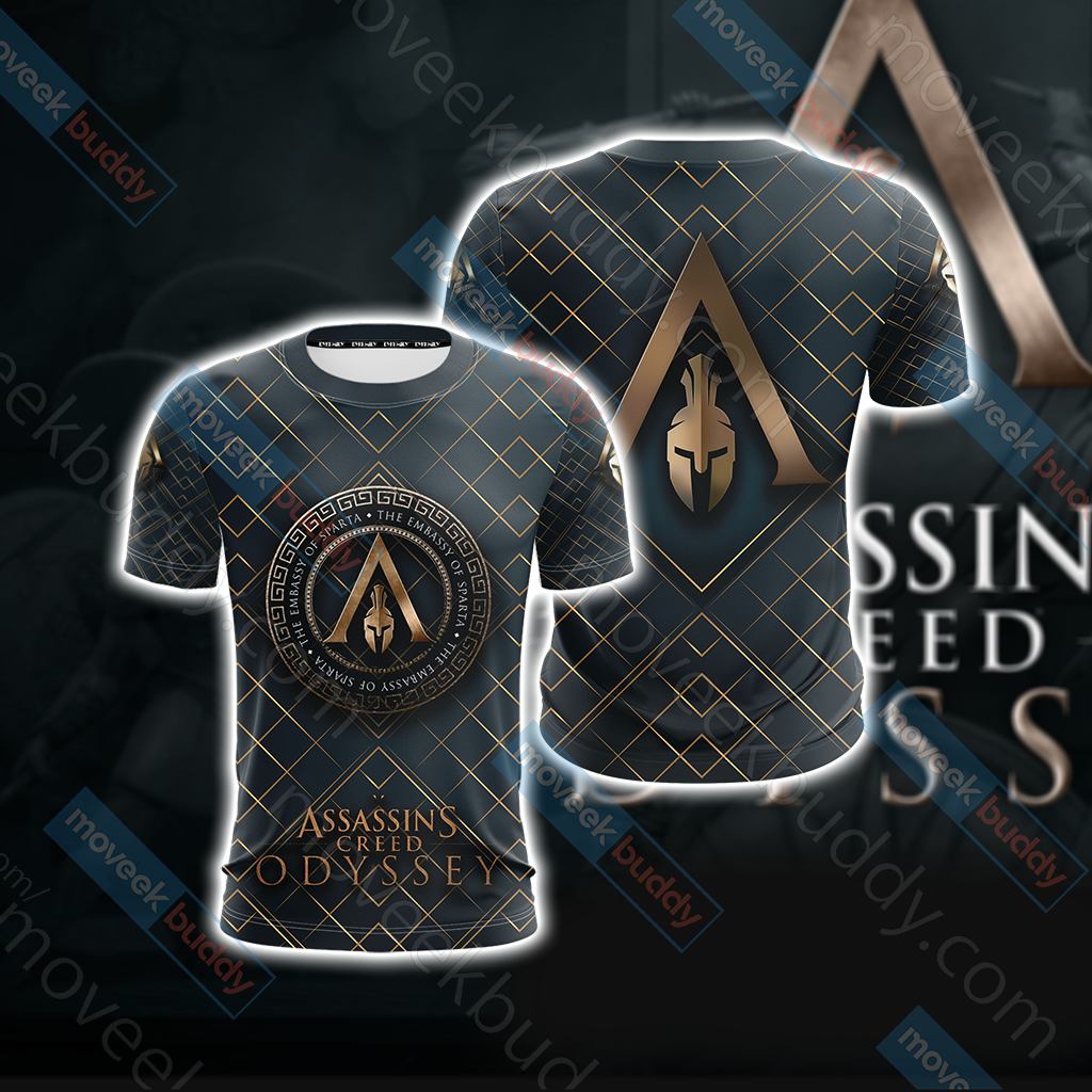 Assassin's Creed Odyssey New Unisex 3D T-shirt   