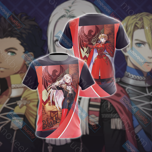 Fire Emblem - Edelgard Unisex 3D T-shirt S  