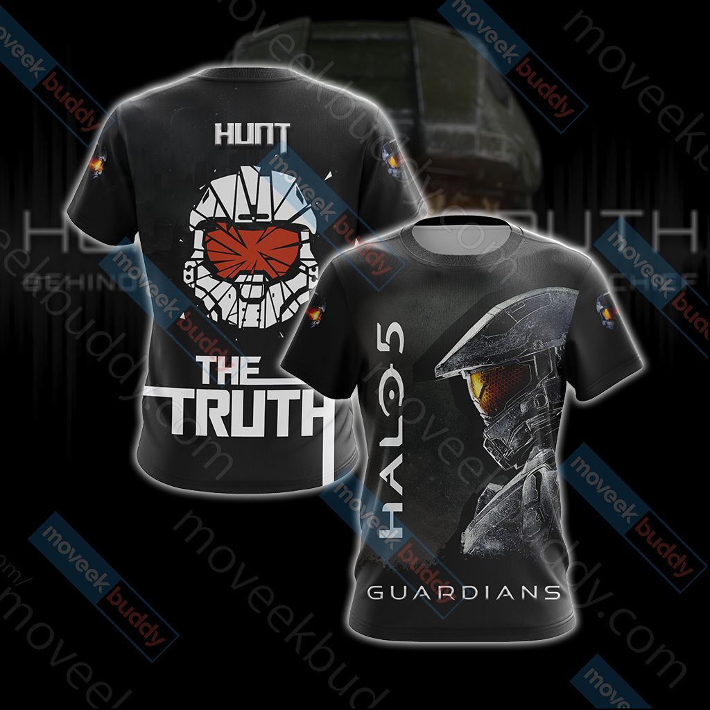 Halo 5: Guardians - Hunt The Truth Unisex 3D T-shirt   