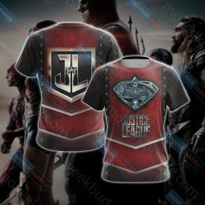 Justice League New Look Unisex 3D T-shirt   