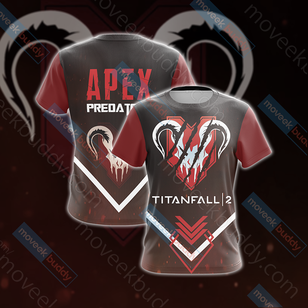 Titanfall 2 - Apex Predators Unisex 3D T-shirt   