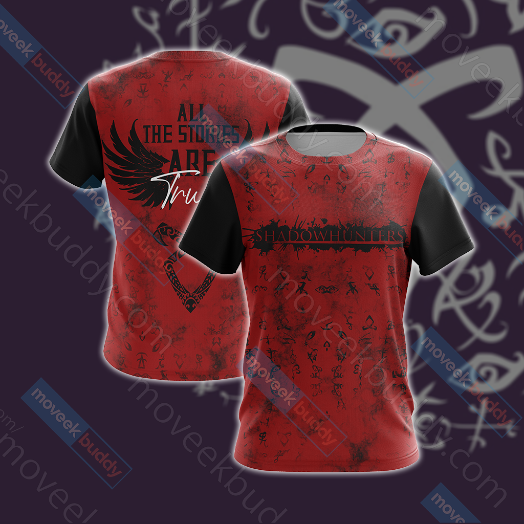 Shadowhunters Unisex 3D T-shirt   