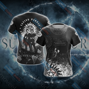 Supernatural Unisex 3D T-shirt   