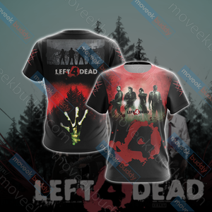 Left 4 Dead New Look Unisex 3D T-shirt   