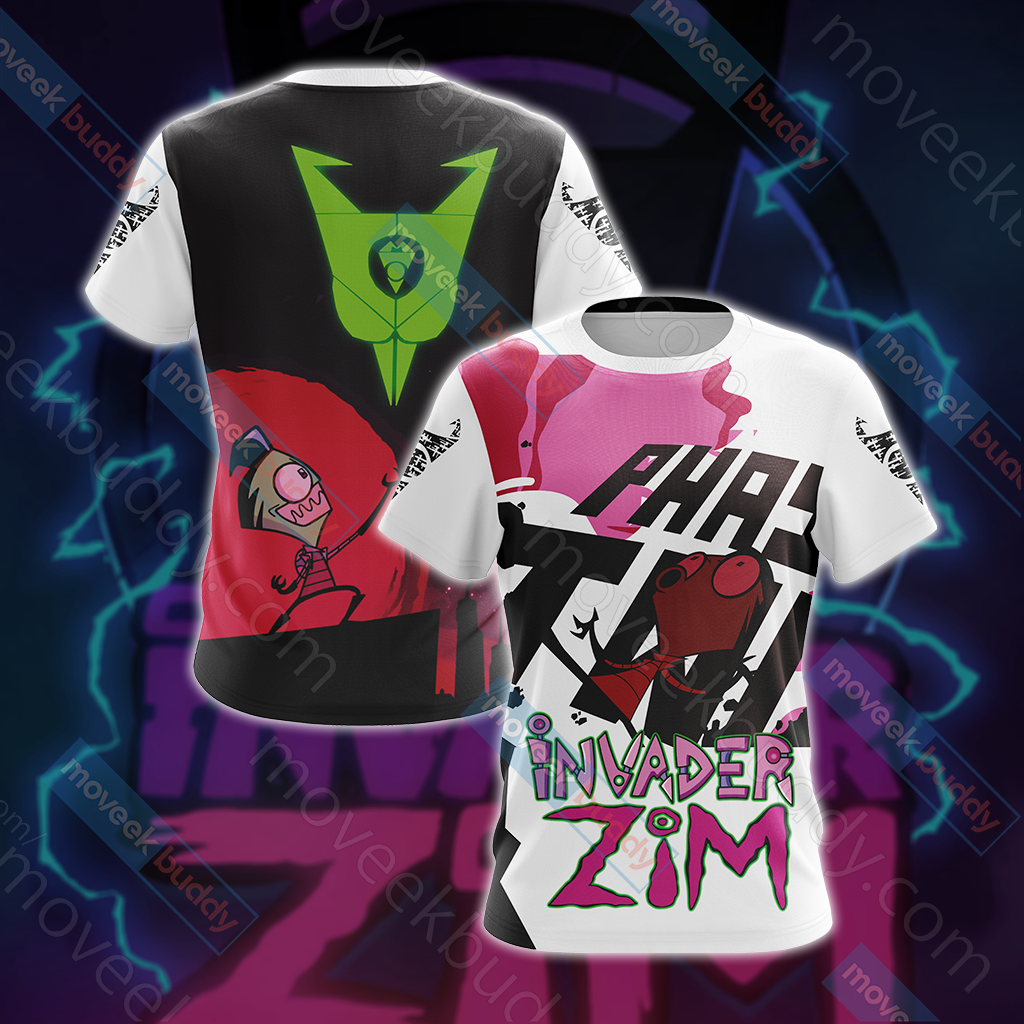 Invader ZIM Unisex 3D T-shirt