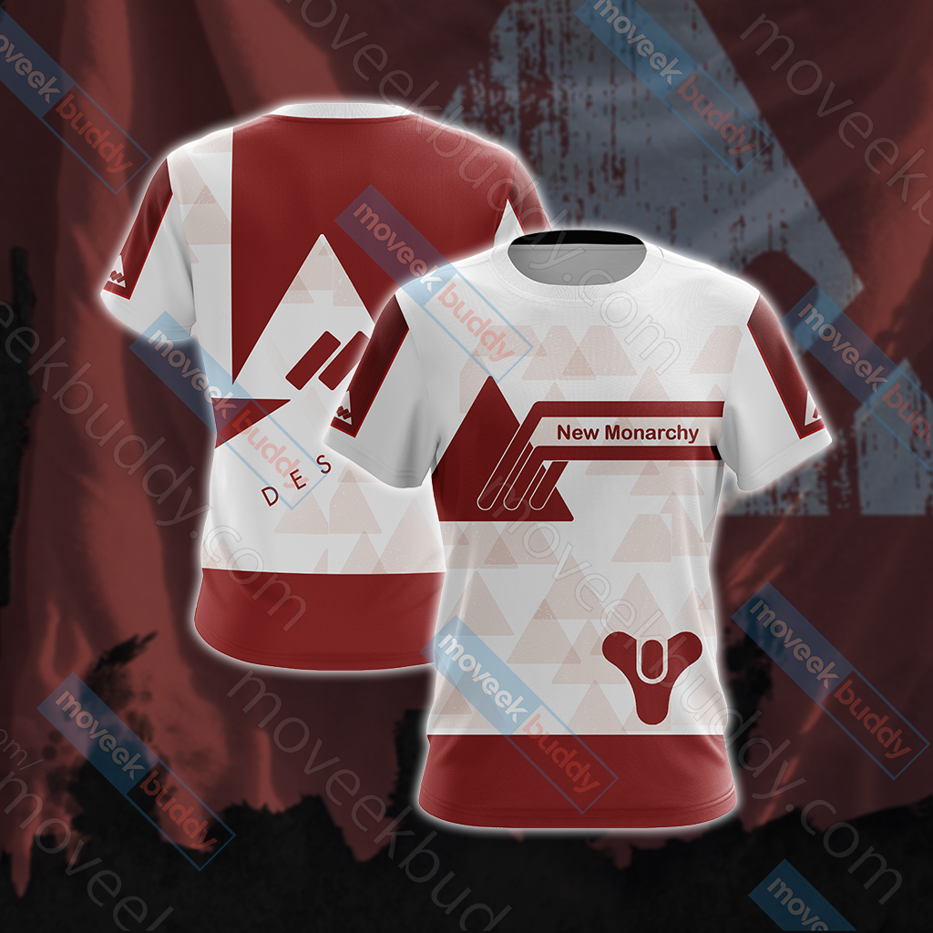 Destiny - New Monarchy New Style Unisex 3D T-shirt T-shirt S 