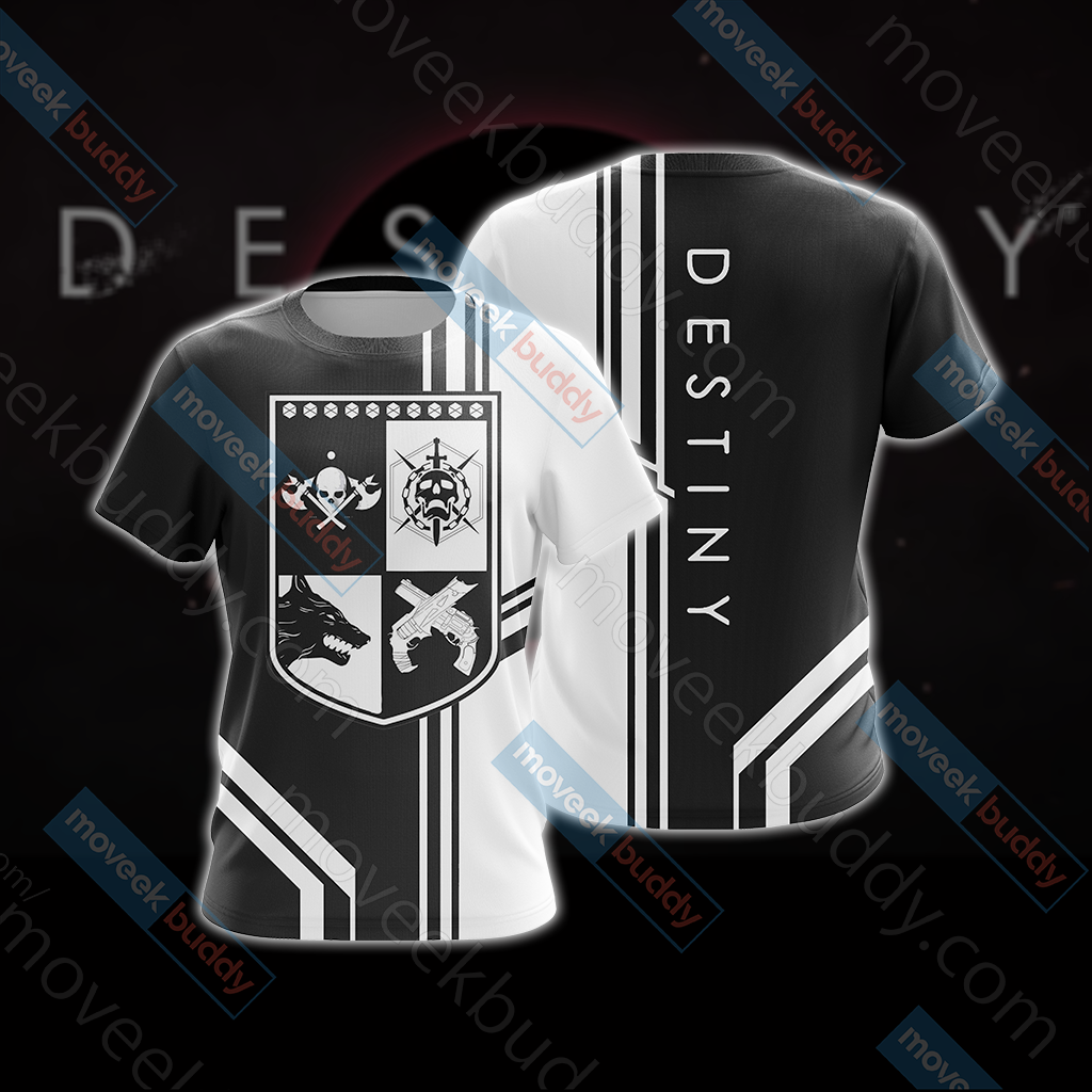 Destiny New Look Unisex 3D T-shirt S  