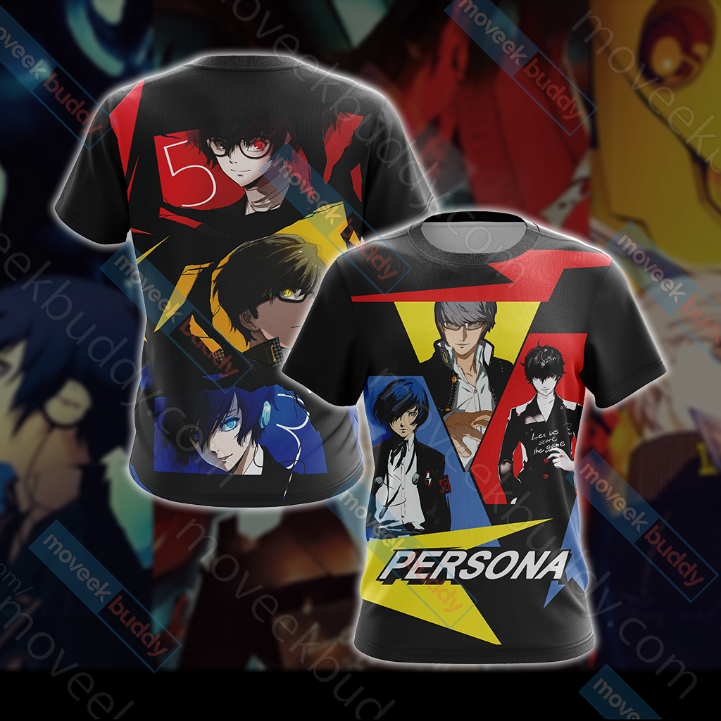 Persona Unisex 3D T-shirt   