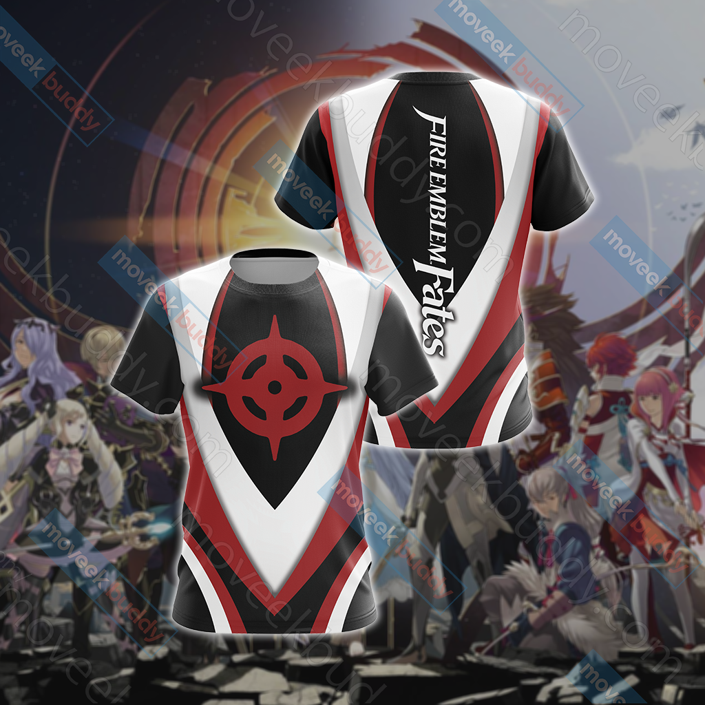 Fire Emblem Hoshido Symbol Unisex 3D T-shirt